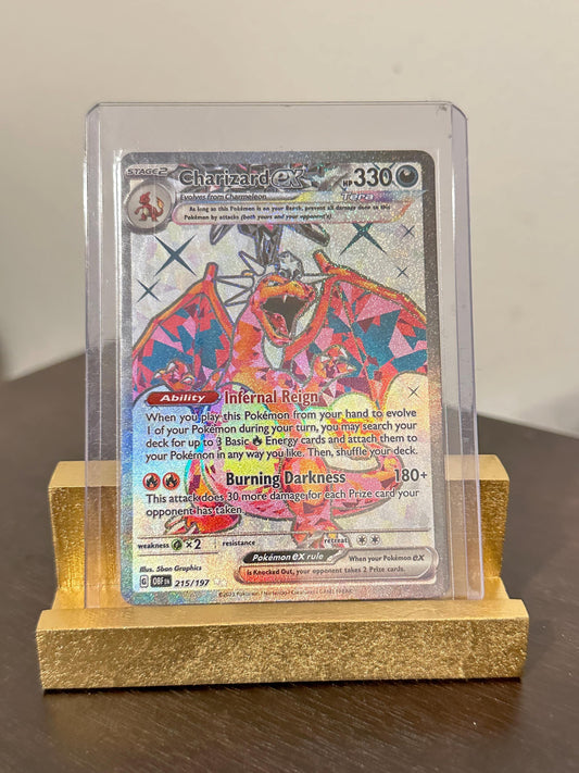 Handmade Sports Trading Card Display Stand For PSA Slabs Top Loaders & Raw Cards, Multiple Sizes / Colors